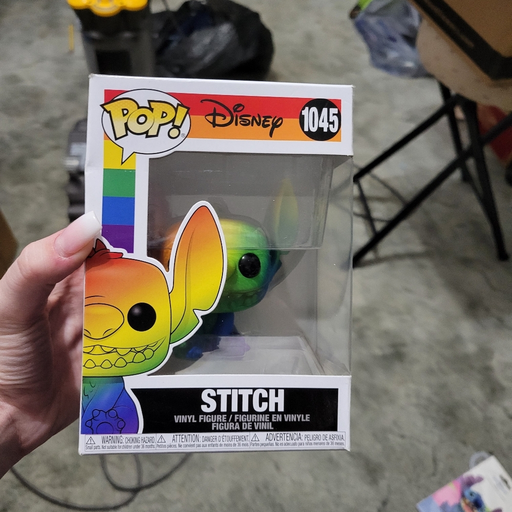 Pride Stitch Funko Pop